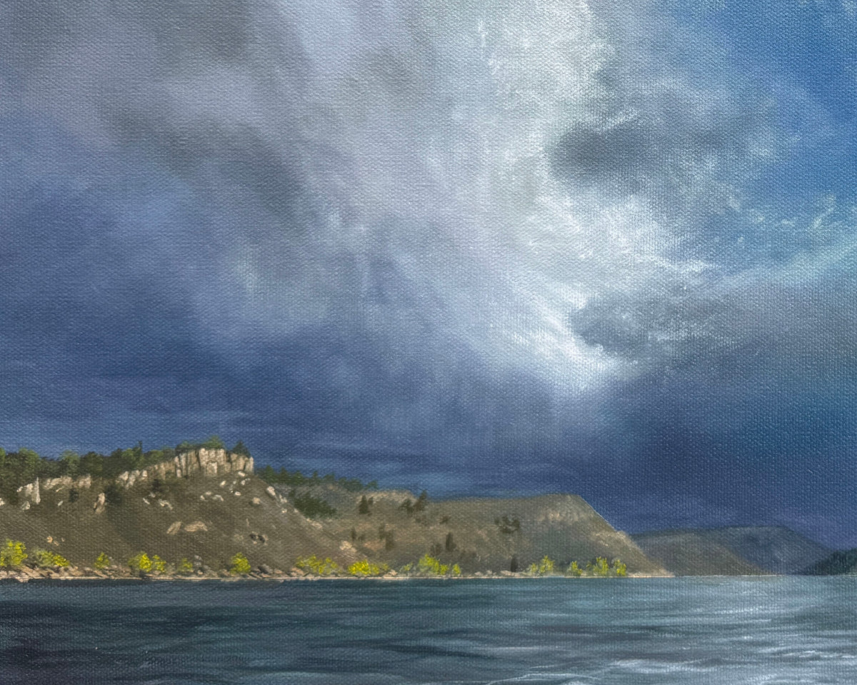"Autumn Surf" Horsetooth Reservoir