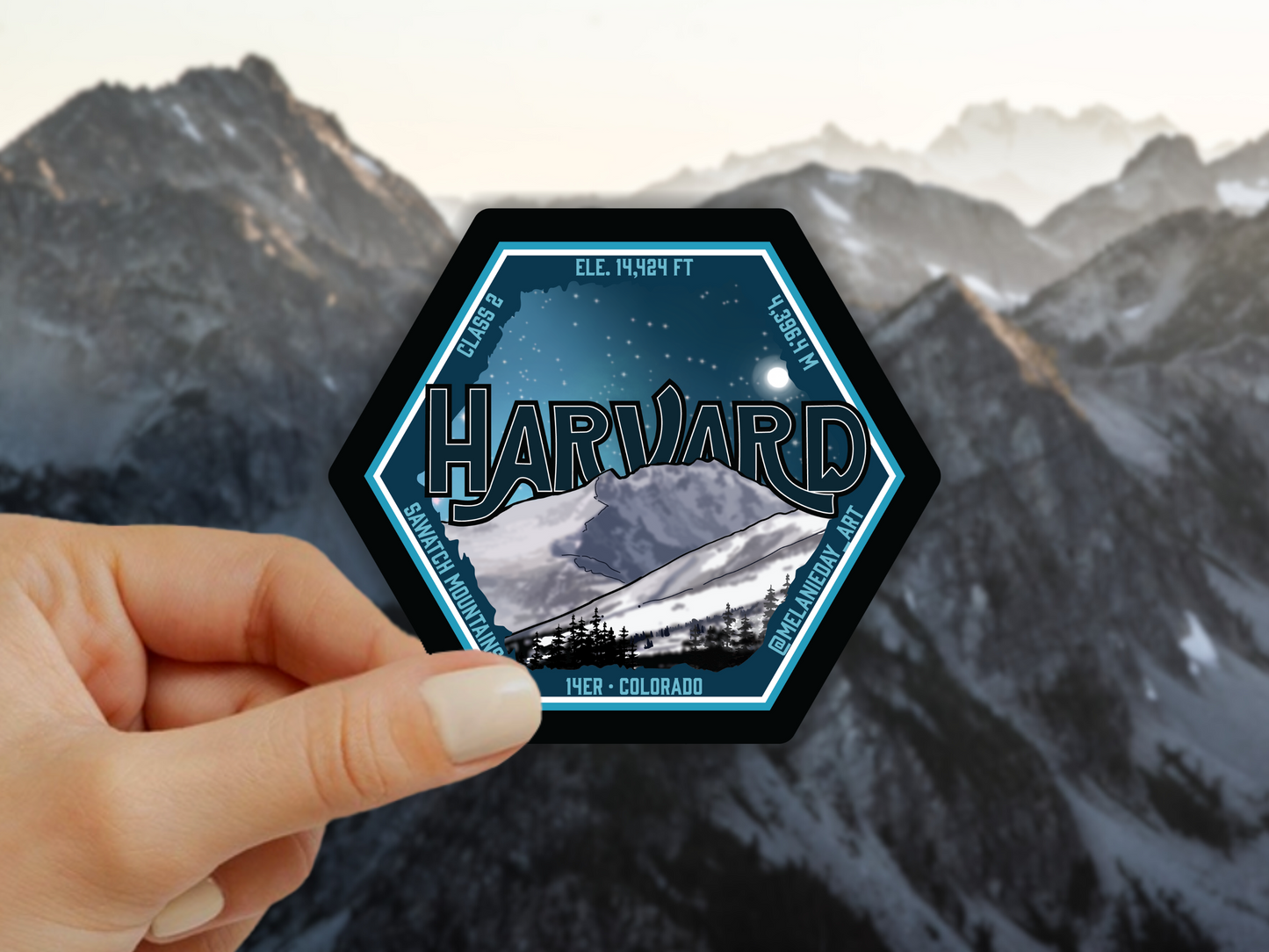 Harvard Sticker
