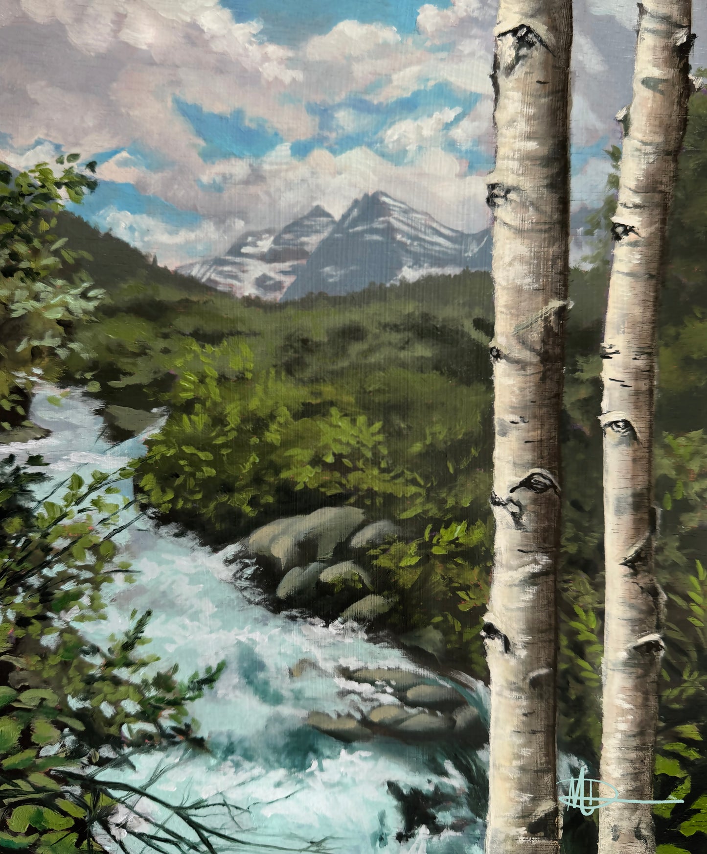 "Stayed for the Silence" (Maroon Bells)