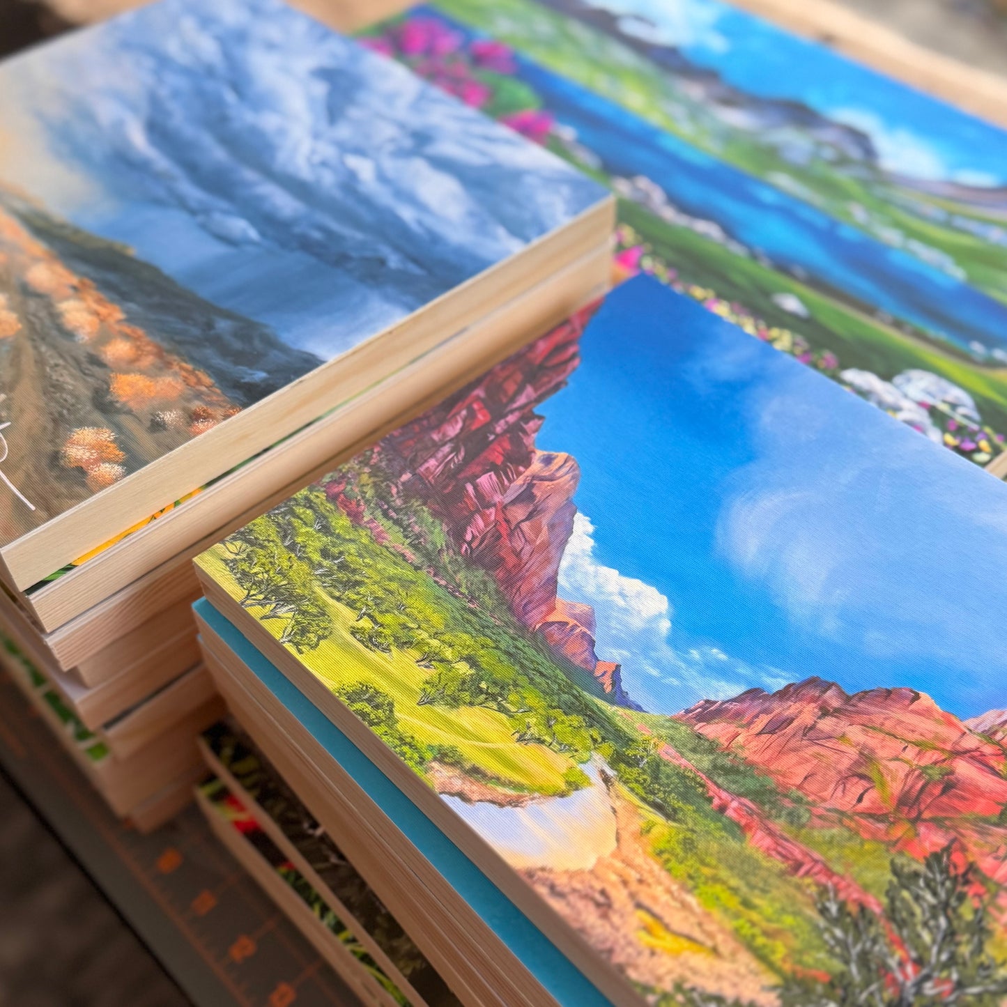 Print mockup of Colorado Art.