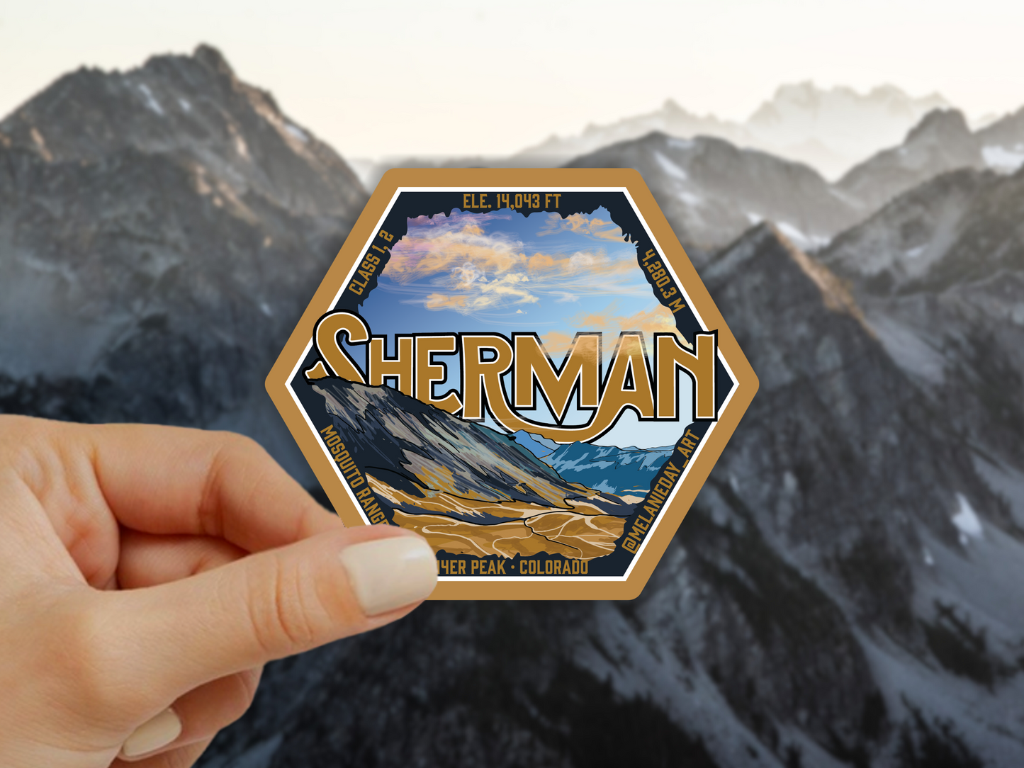 Sherman Sticker
