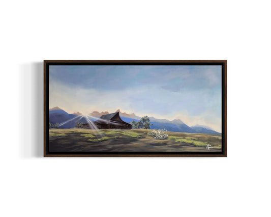 The Tranquility of the Tetons - Original Painting