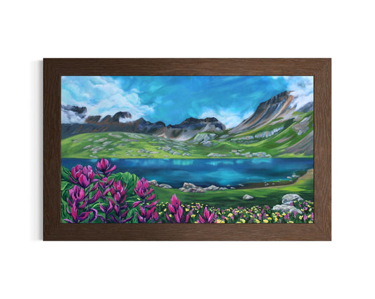 Ice Lake - Original Painting