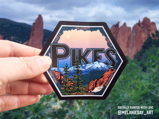 Pikes Peak Sticker