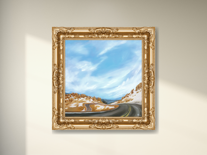 Pikes Peak Highway - Original Painting