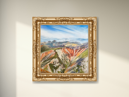 Chromatic Climbs - Original Painting