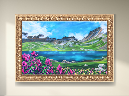 Ice Lake - Original Painting