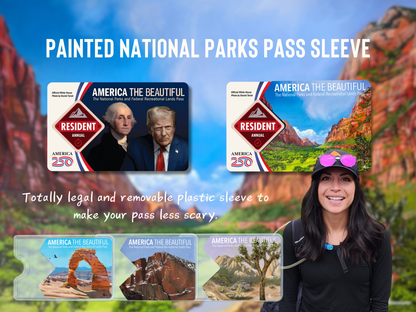 National Parks Pass Sleeve