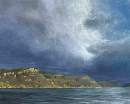 "Autumn Surf" Horsetooth Reservoir