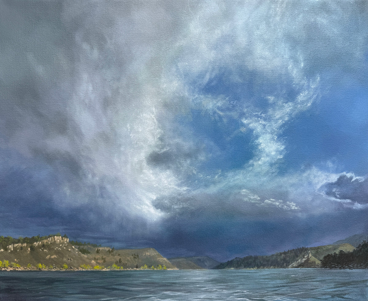 "Autumn Surf" Horsetooth Reservoir