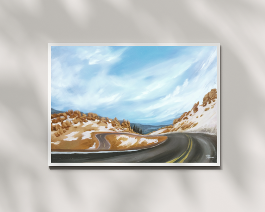 Pikes Peak Highway Print
