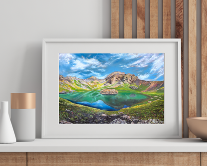 Heaven is in Colorado | Island Lake Print