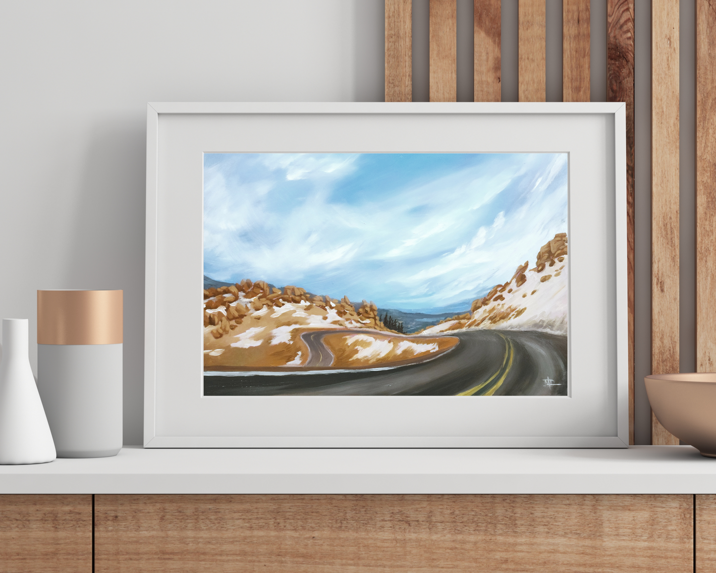 Pikes Peak Highway Print