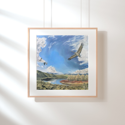 For the Conservation of Wings and Watersheds - Original Painting