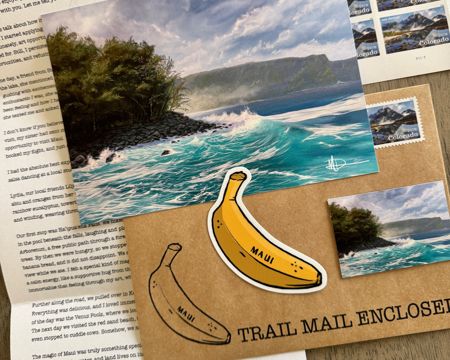 Mel’s Trail Mail - Monthly Print Club
