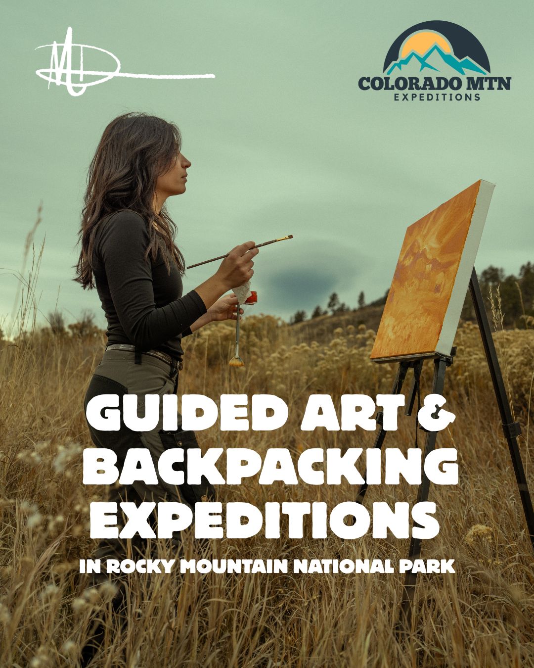 Art & Backpacking Expeditions in Rocky Mountain National Park