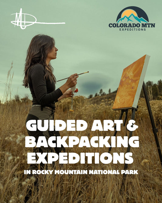 Art & Backpacking Expeditions in Rocky Mountain National Park