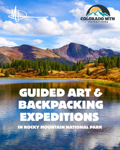 Art & Backpacking Expeditions in Rocky Mountain National Park