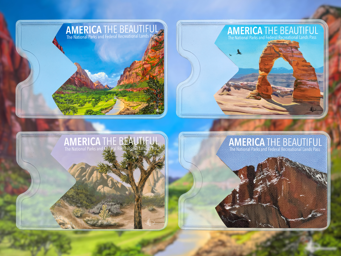 National Parks Pass Sleeve