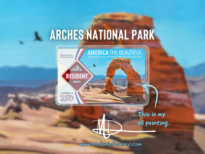 National Parks Pass Sleeve