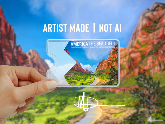 National Parks Pass Sleeve
