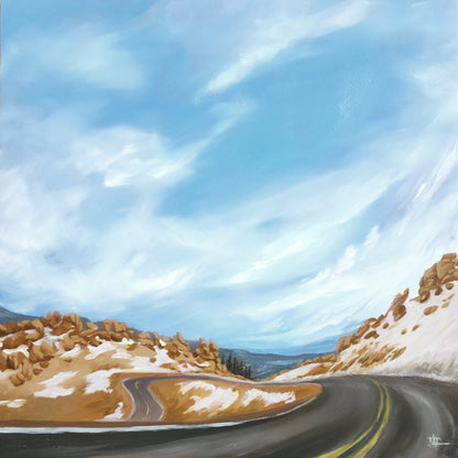 Pikes Peak Highway - Original Painting