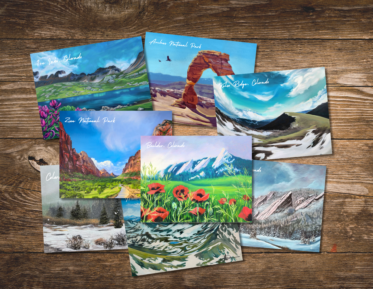 Western Art Postcard Bundles