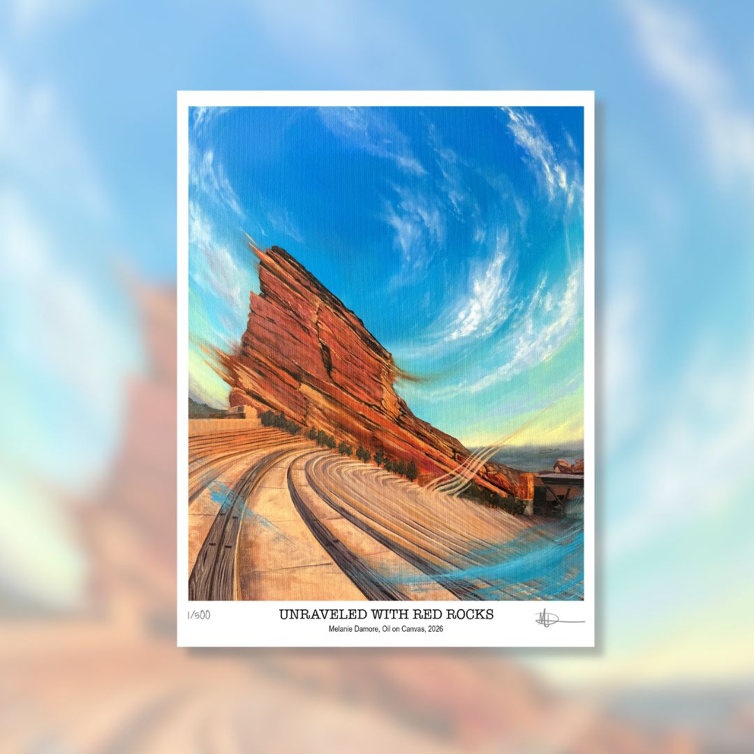 Unraveling with Red Rocks Print (PRE-ORDER)