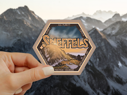 Sneffels Sticker