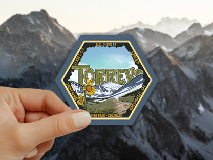 Torreys Peak Sticker