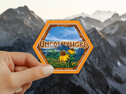 Uncompahgre Peak Sticker